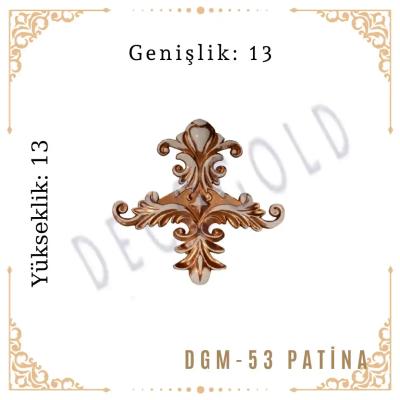 DECOGOLD Saray Tavan Motif (13*13) DGM-53 Patina